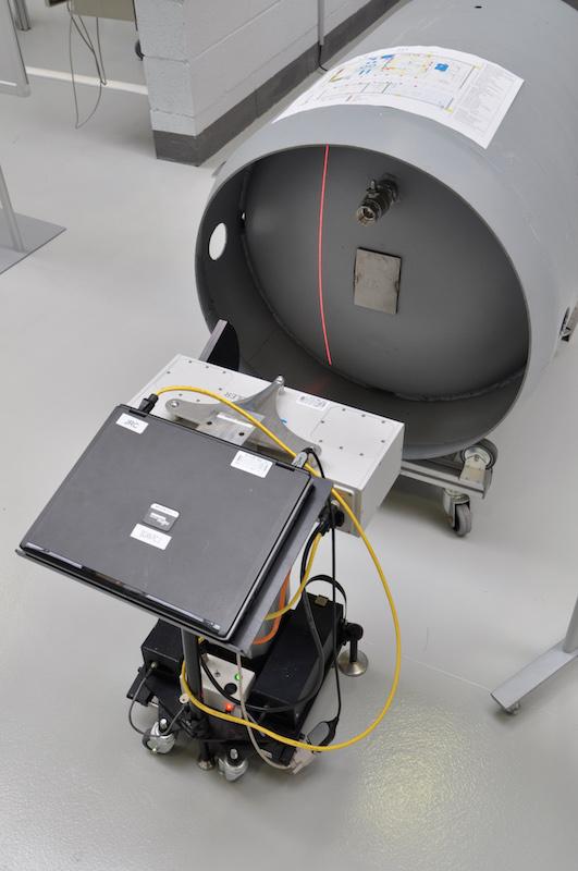 JRC Nuclear security - laser-based identification and verification system